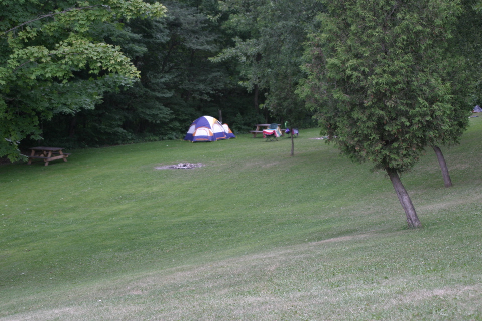 Tent site