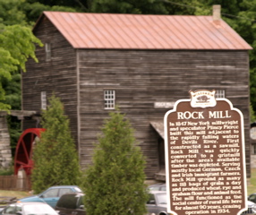 Historic Marker and Mill